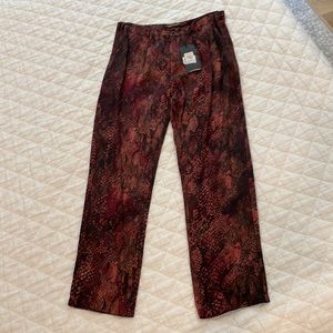 Maison Scotch Snake Print Pant